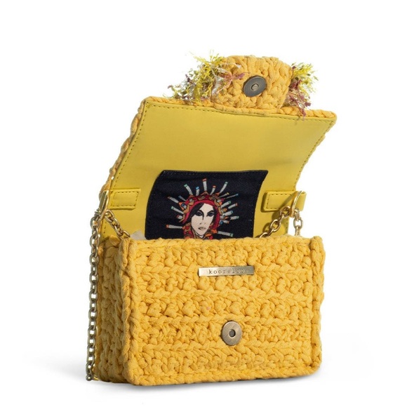 Kooreloo Yellow Ibiza Mini Bag - Picture 2 of 4